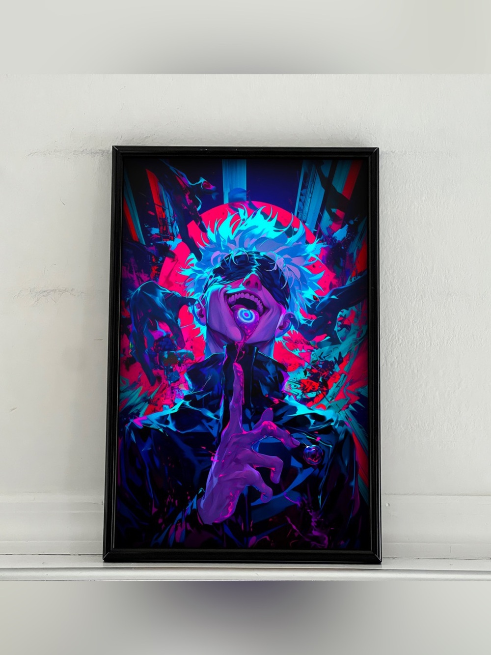 Satoru Gojo Jujutsu Kaisen Anime Poster